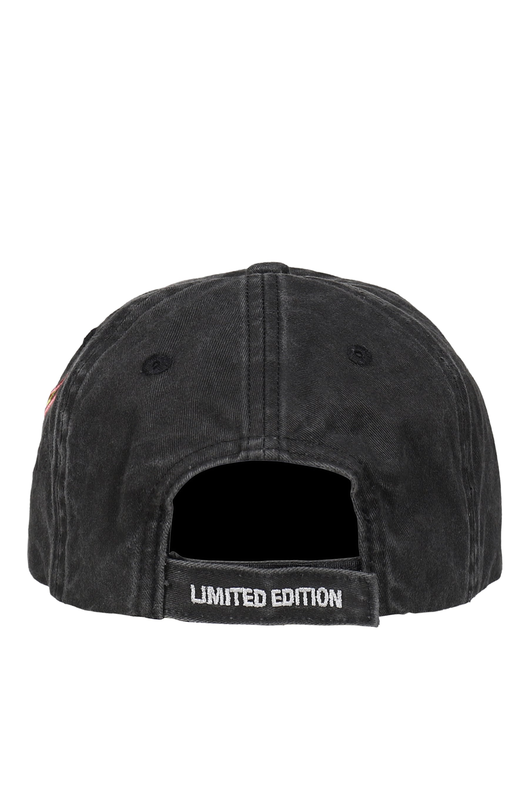 FLAME LOGO CAP / BLK