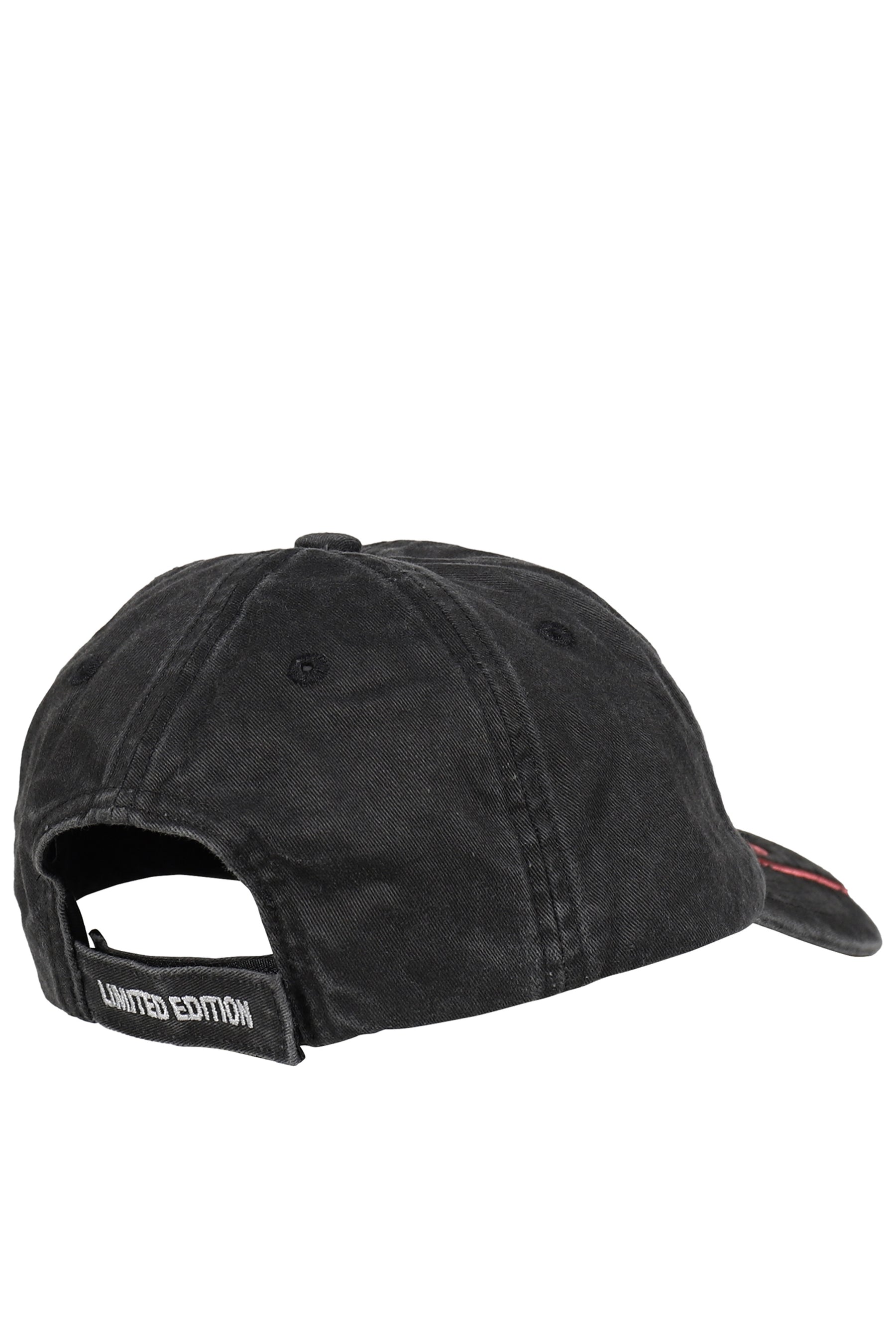FLAME LOGO CAP / BLK