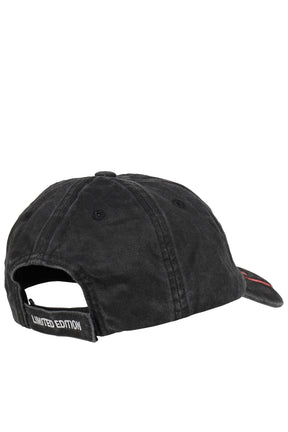 FLAME LOGO CAP / BLK