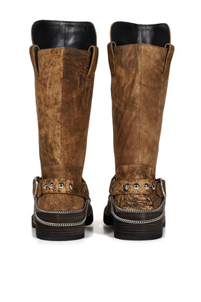 EDEED RIDING BOOTS / BRW CAMEL