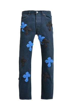 3D CROSS COLOR DENIM / MULTI