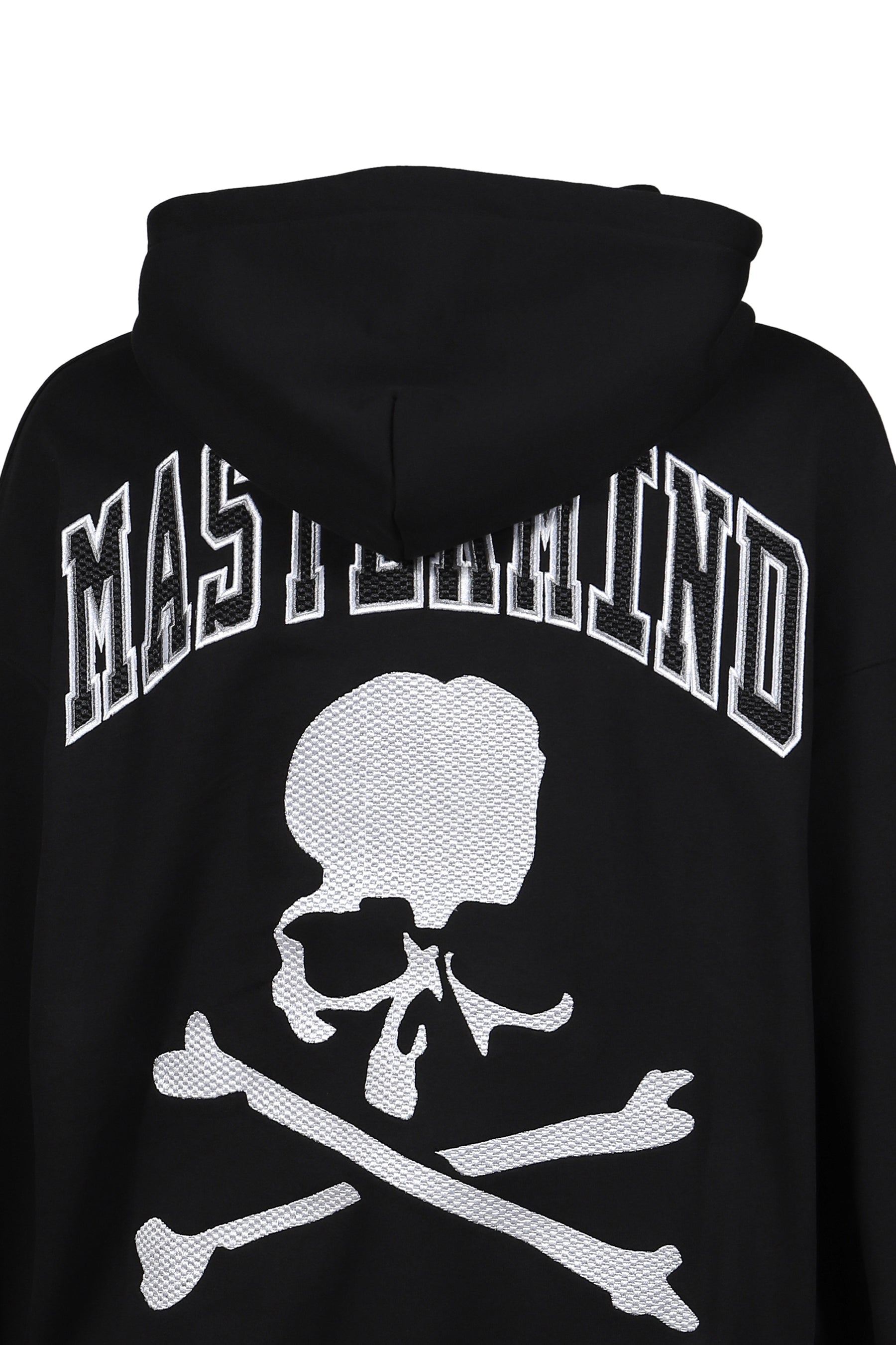 TH16968-CLBBLCK/MASTERMINDXM&N ZIP UP HOODIE / BLK