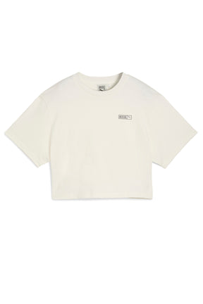 RELAXED TEE / WARM WHITE 
