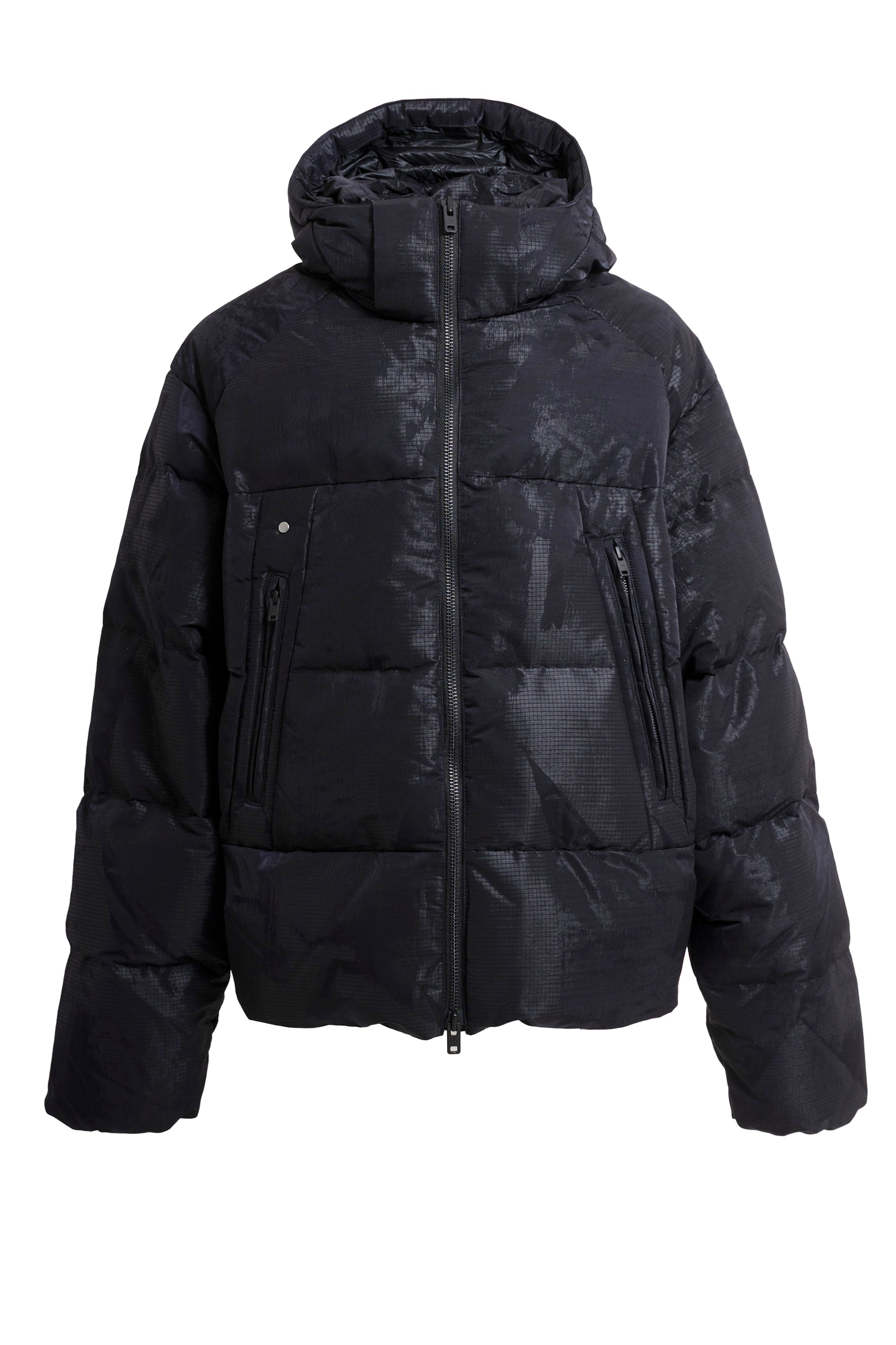 y-3 puff jkt black/black/black