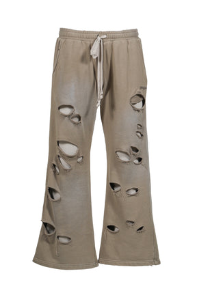 THERMAL LAYERED SWEAT PANTS / DUST