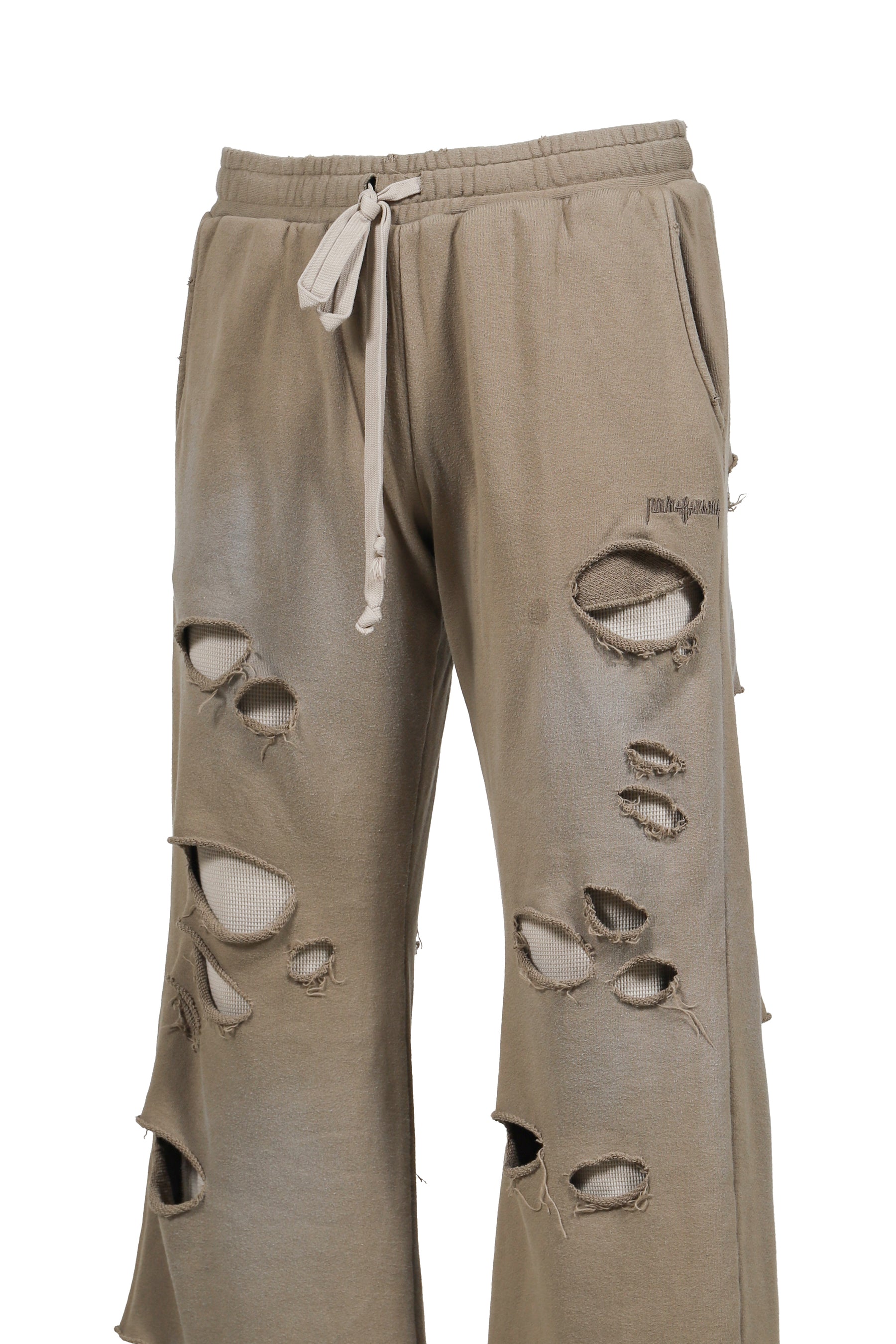 THERMAL LAYERED SWEAT PANTS / DUST