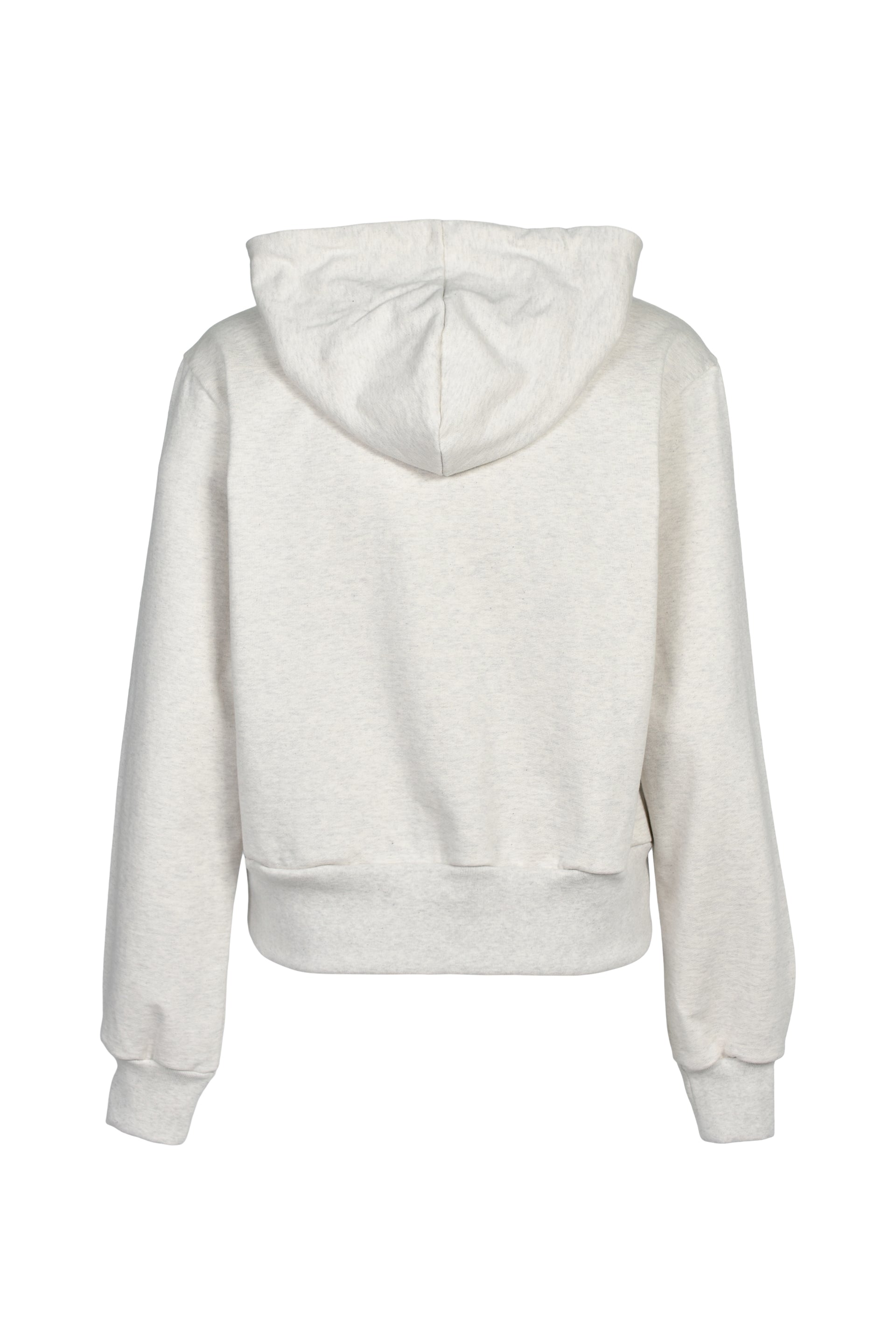 MB FLOWER ZIP-UP HOODIE / OATMEAL