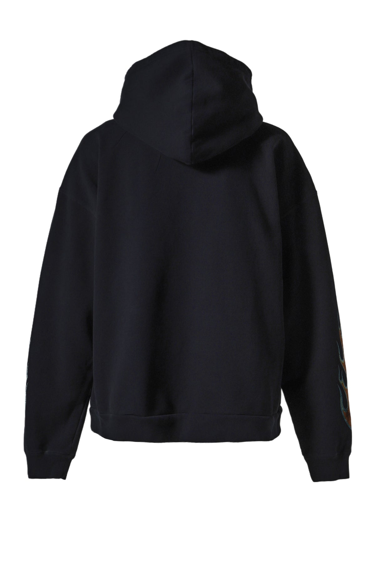 FLAME HOODIE / BLK