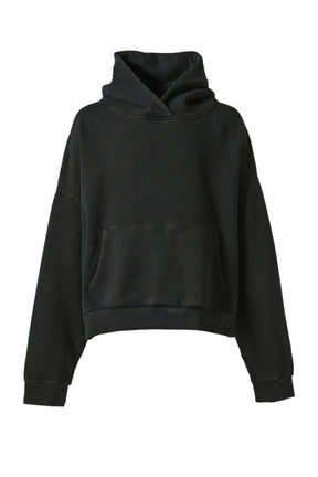 HEAVY HOOD / WASHED BLK