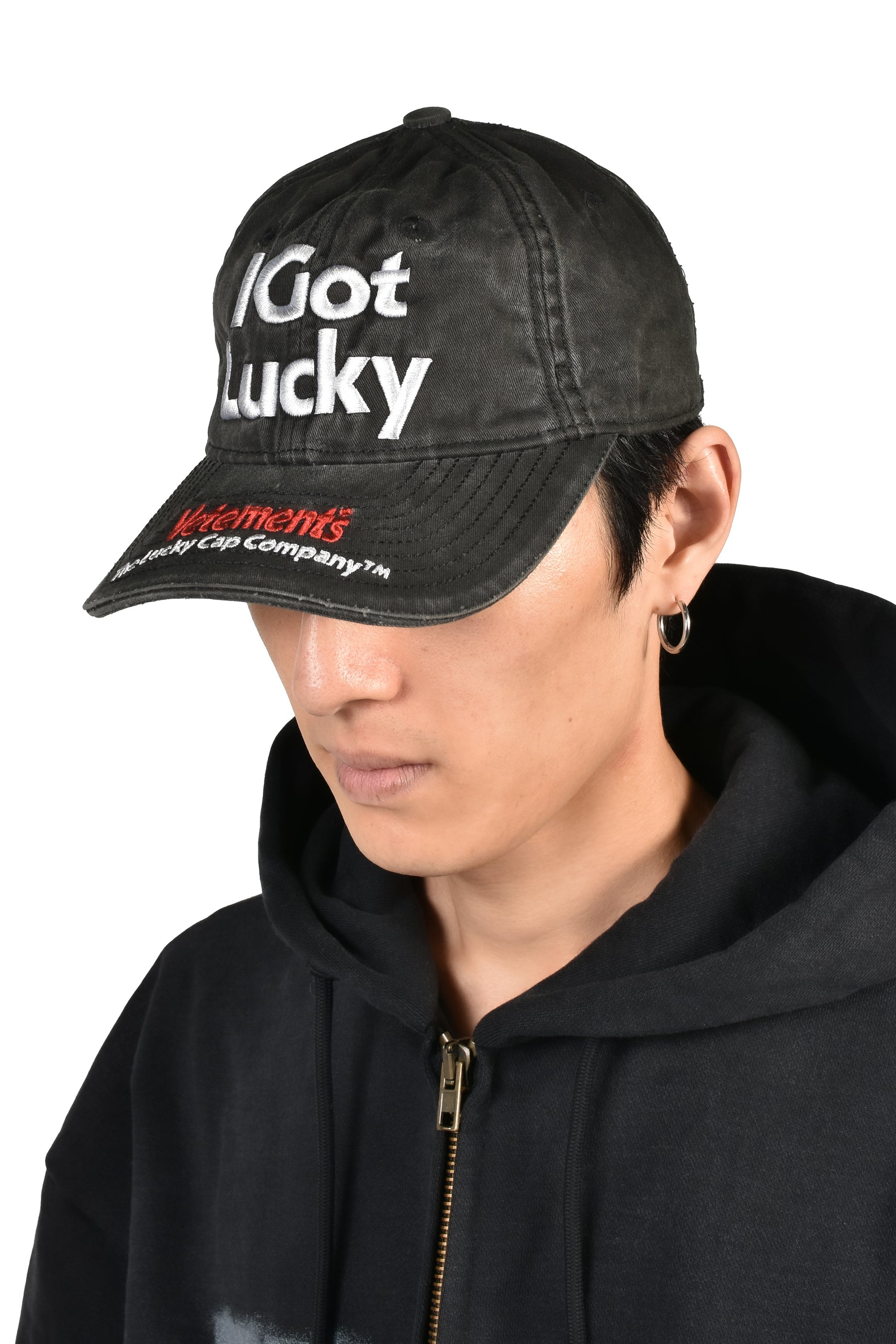 LUCKY CAP / BLK
