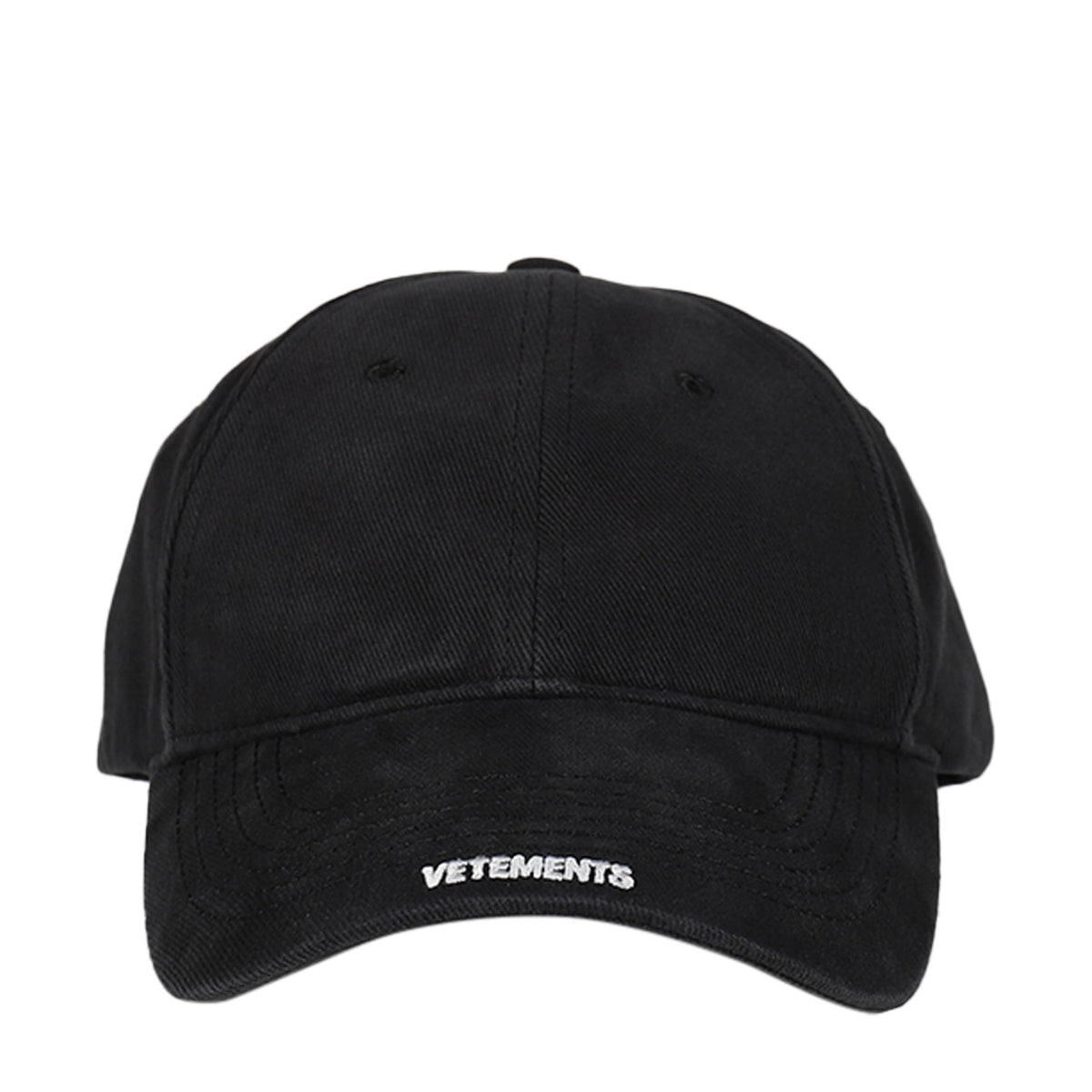 VETEMENTS ヴェトモン SS26 NANO LOGO CAP / BLK - NUBIAN ヌビアン