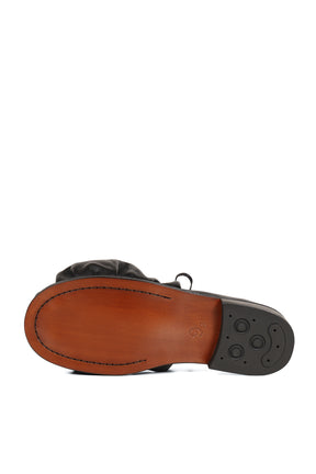 INFLATED DERBY SHOES / BLK