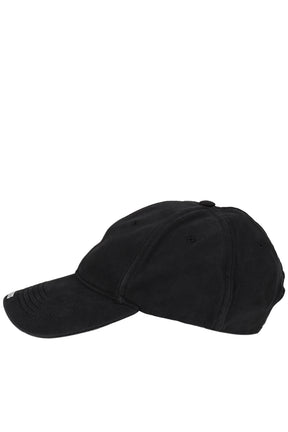 VETEMENTS NANO LOGO CAP / BLK