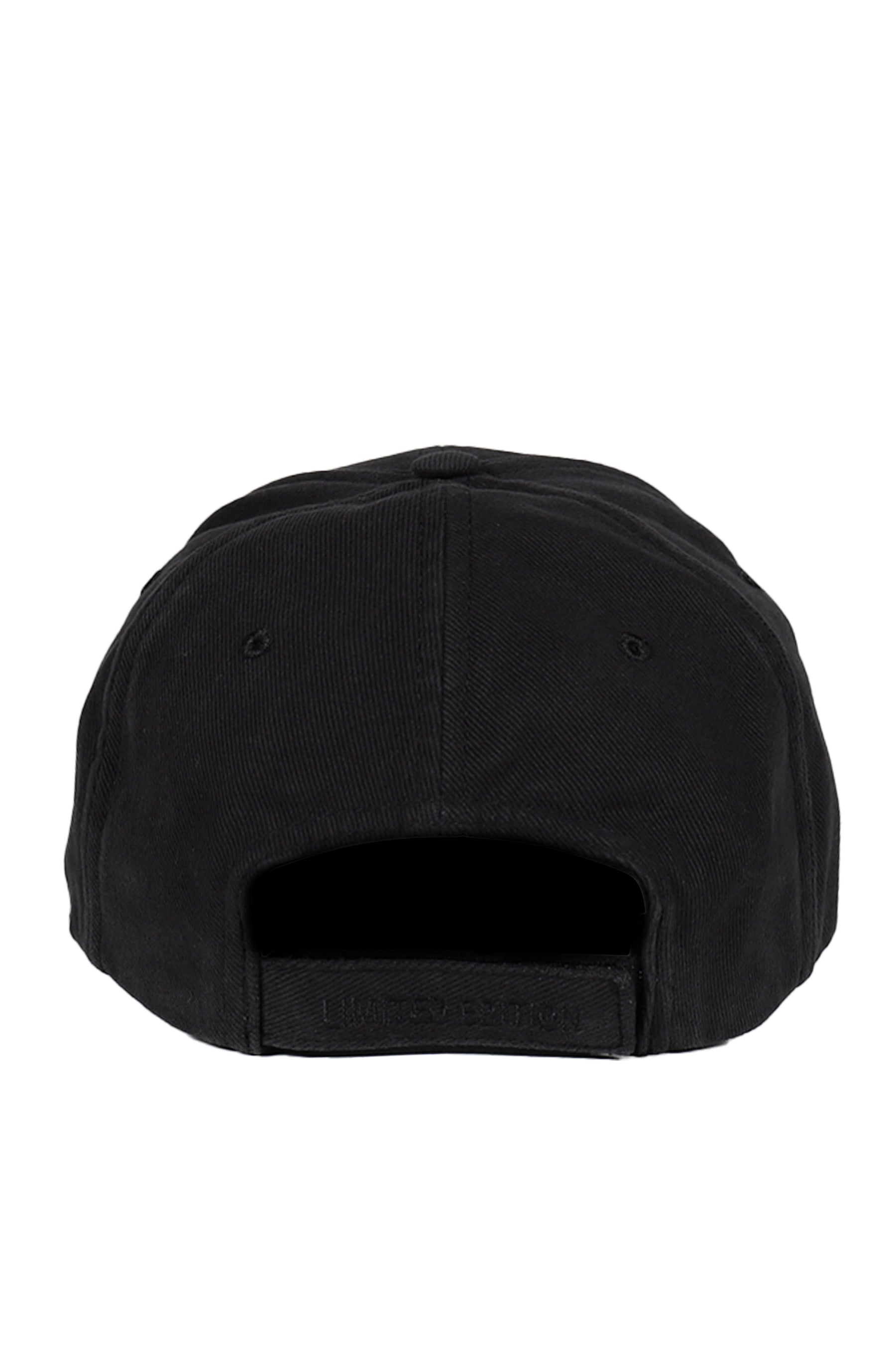 VETEMENTS NANO LOGO CAP / BLK