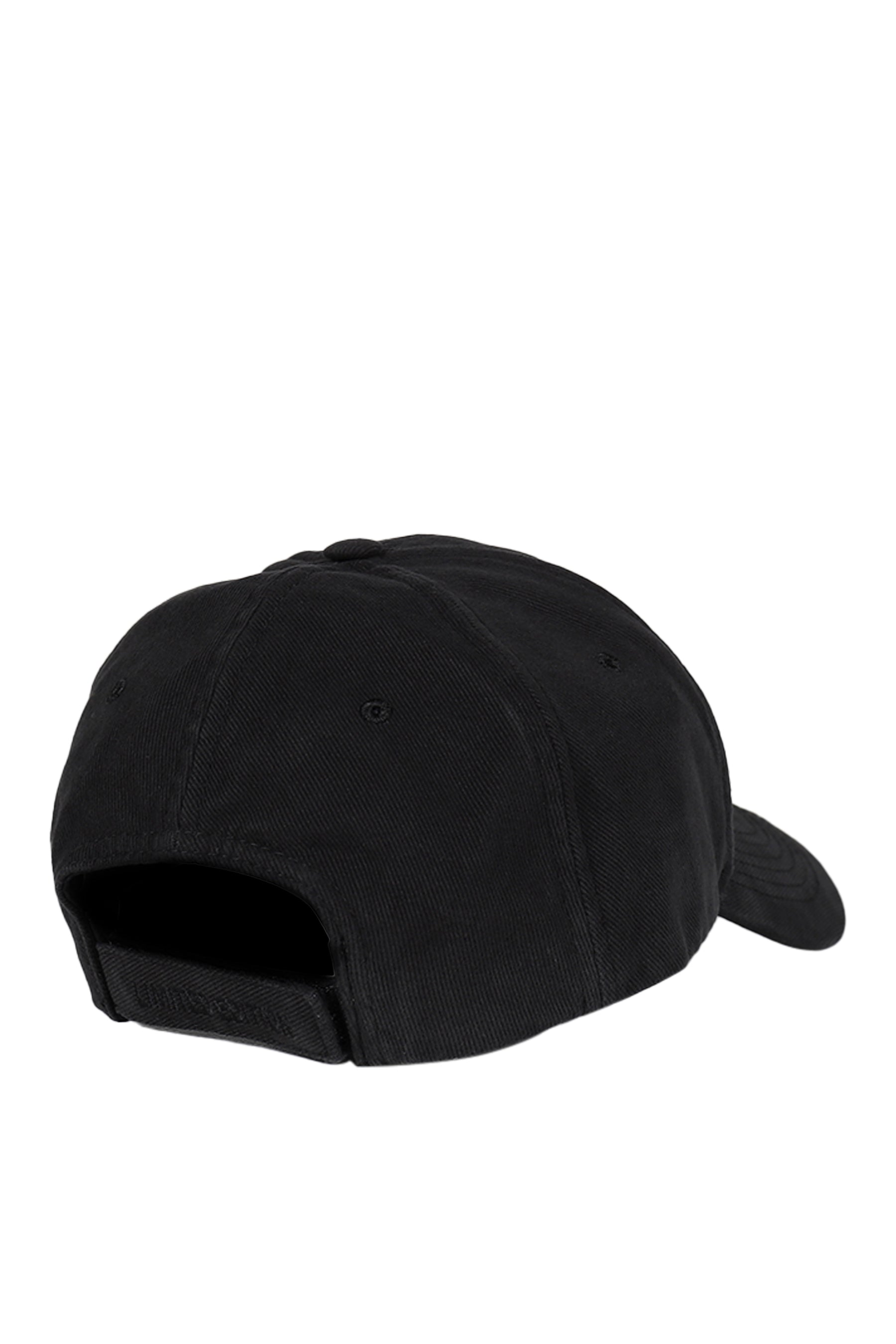 VETEMENTS NANO LOGO CAP / BLK