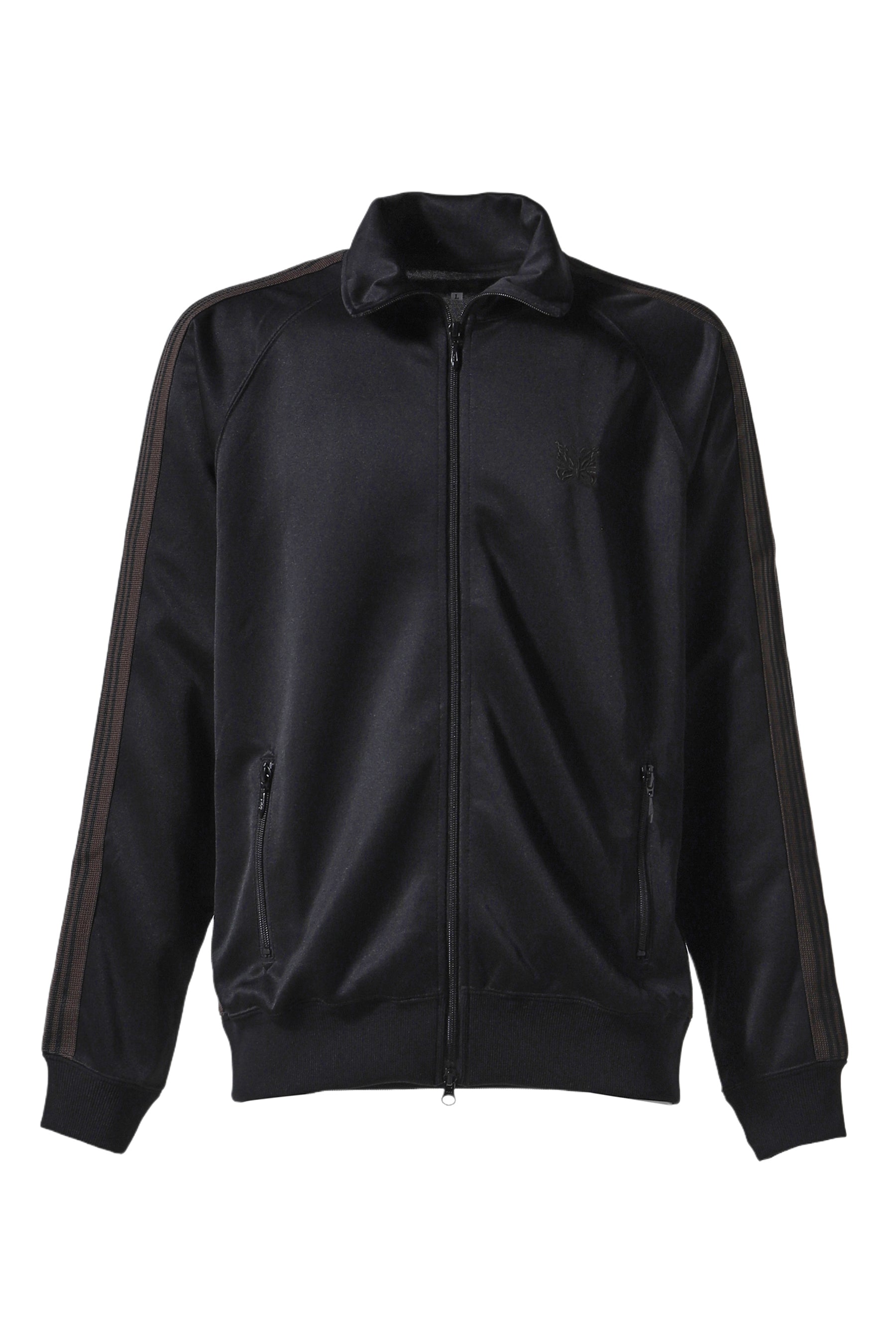 TRACK JACKET - POLY SMOOTH / BLK