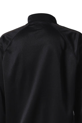 TRACK JACKET - POLY SMOOTH / BLK