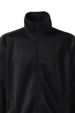 TRACK JACKET - POLY SMOOTH / BLK