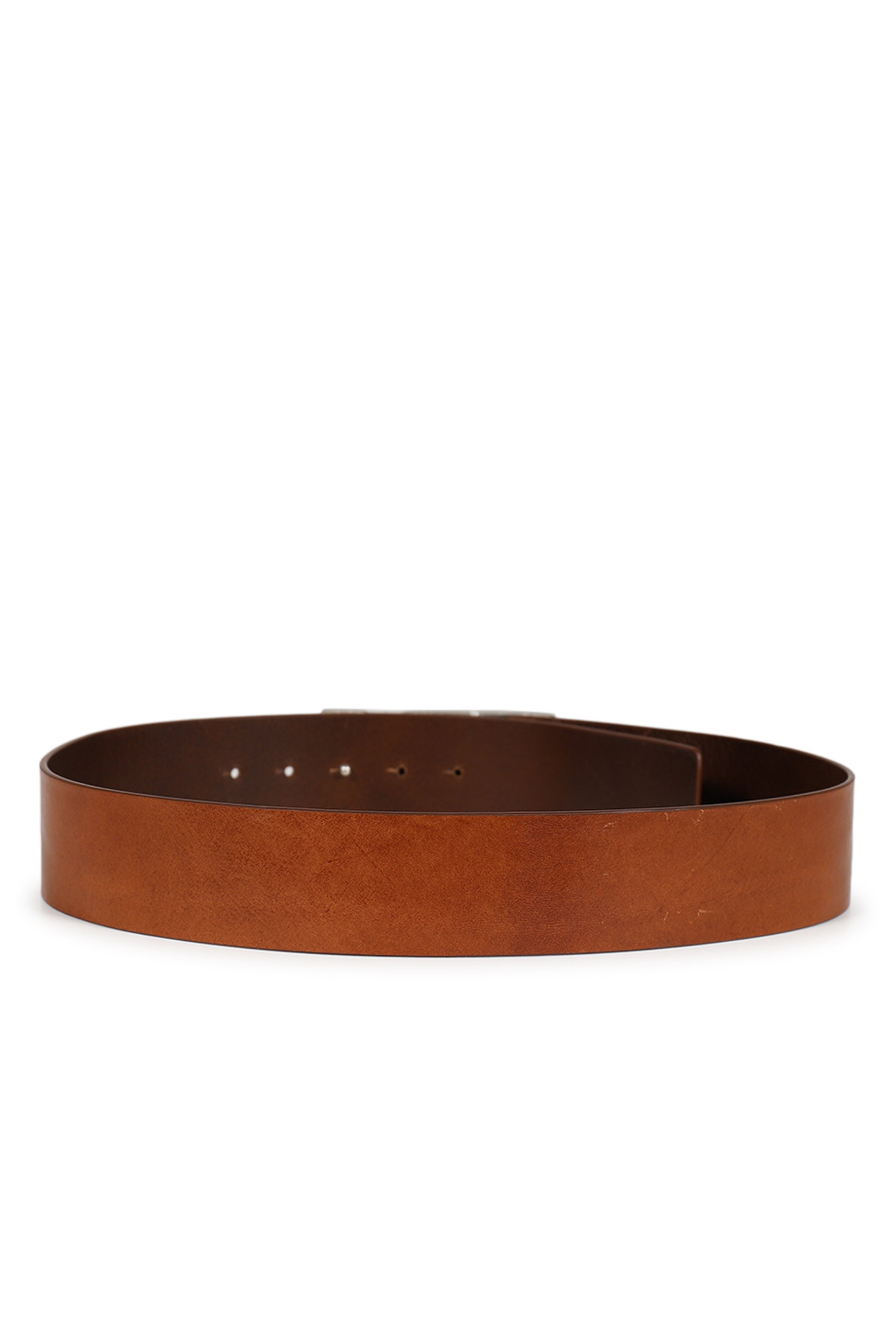 ERL LEATHER BELT LARGE LEATHER / BRW
