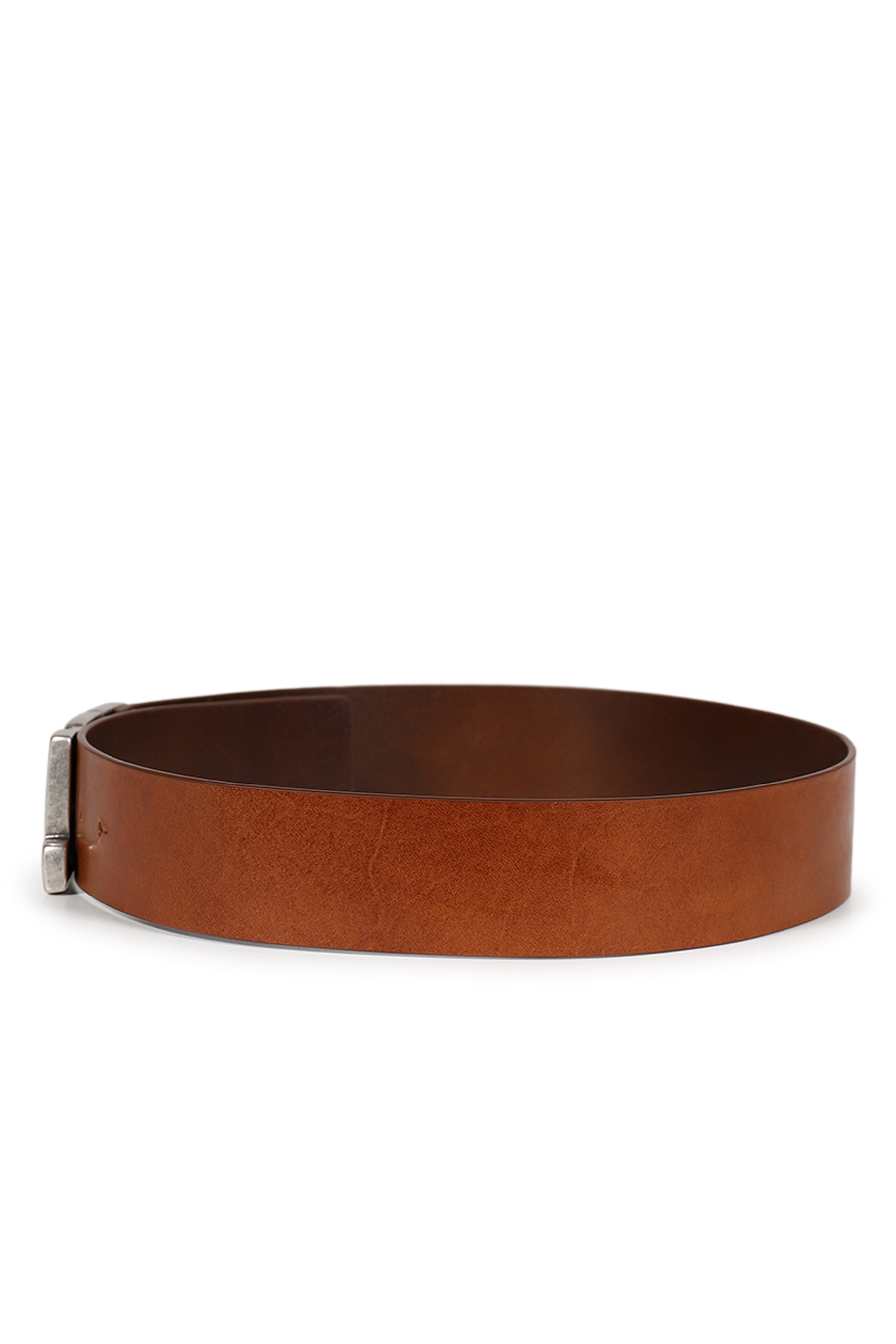 ERL イーアールエル SS26 ERL LEATHER BELT LARGE LEATHER / BRW