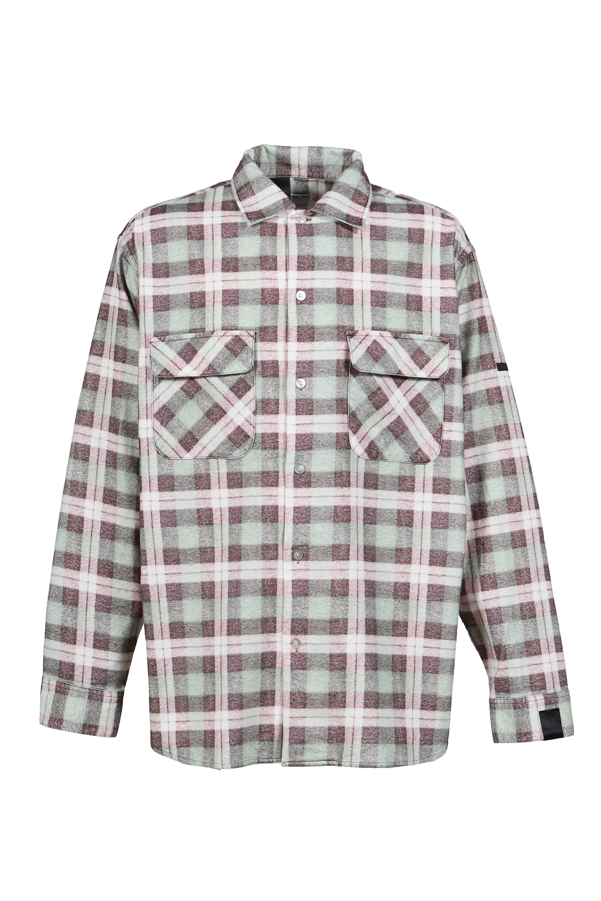 N.HOOLYWOOD COMPILE × BIG MAC SHIRT / GRN CHECK