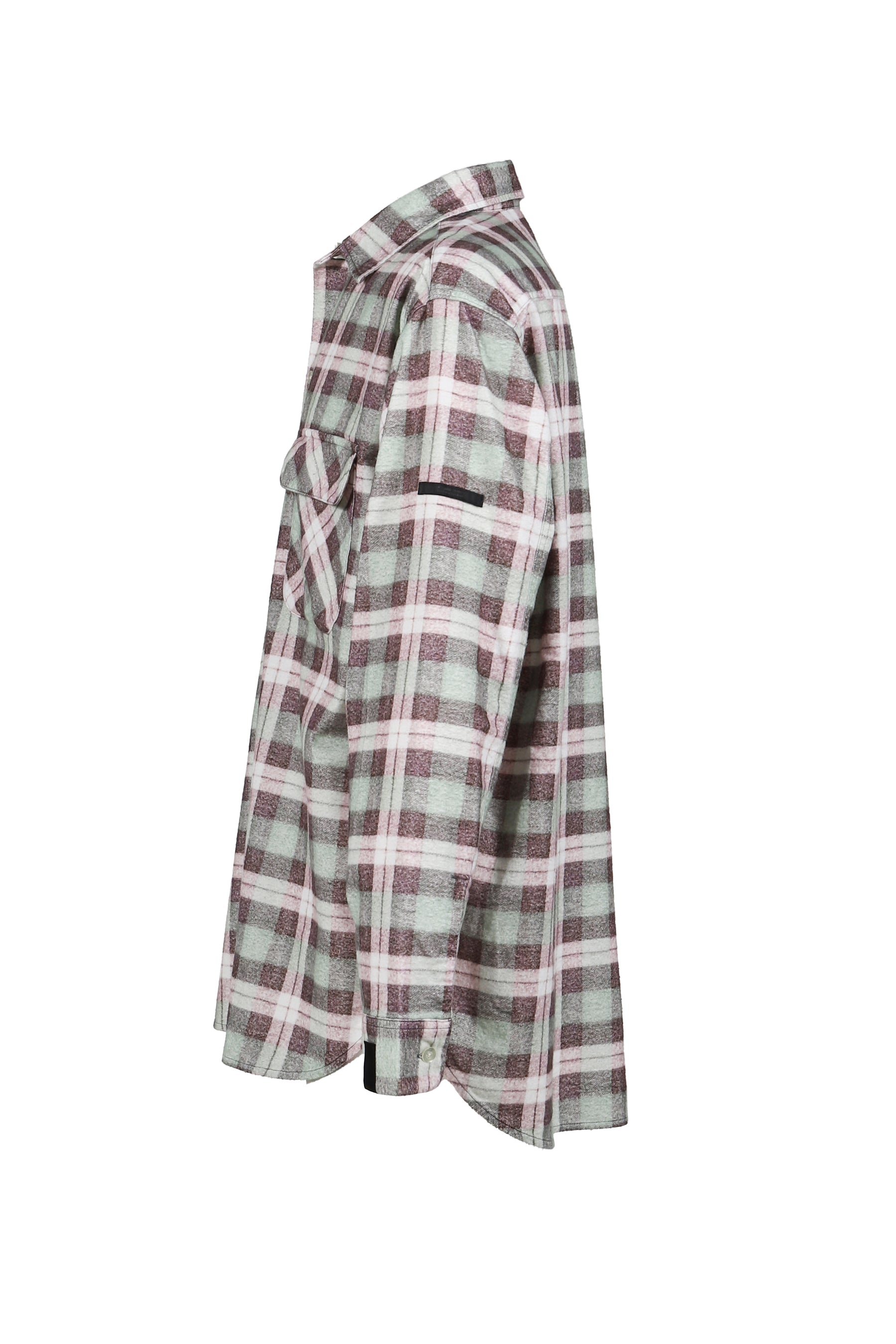 N.HOOLYWOOD COMPILE × BIG MAC SHIRT / GRN CHECK