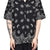 PAISLEY SHORT SLEEVE SHIRTS / BLK
