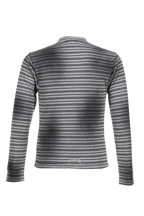 TC Striped Long Sleeve / Gray 