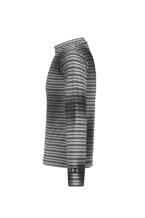 TC Striped Long Sleeve / Gray 