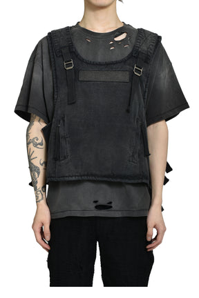 RIOT VEST / WASHED GREY