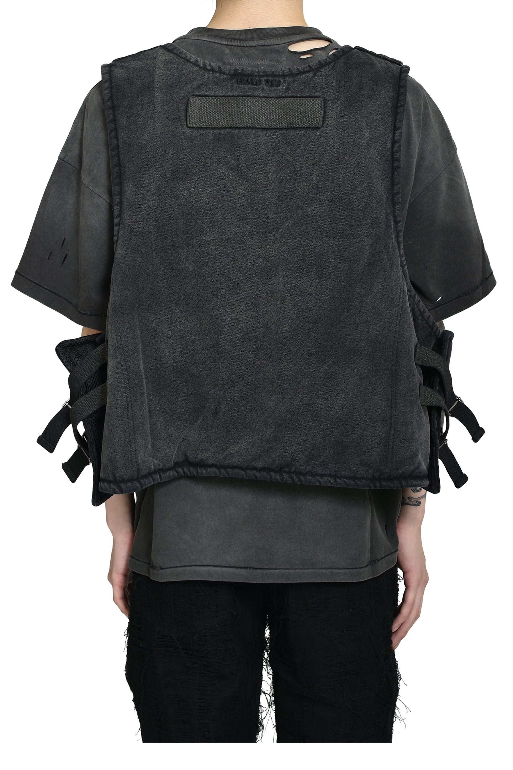RIOT VEST / WASHED GREY