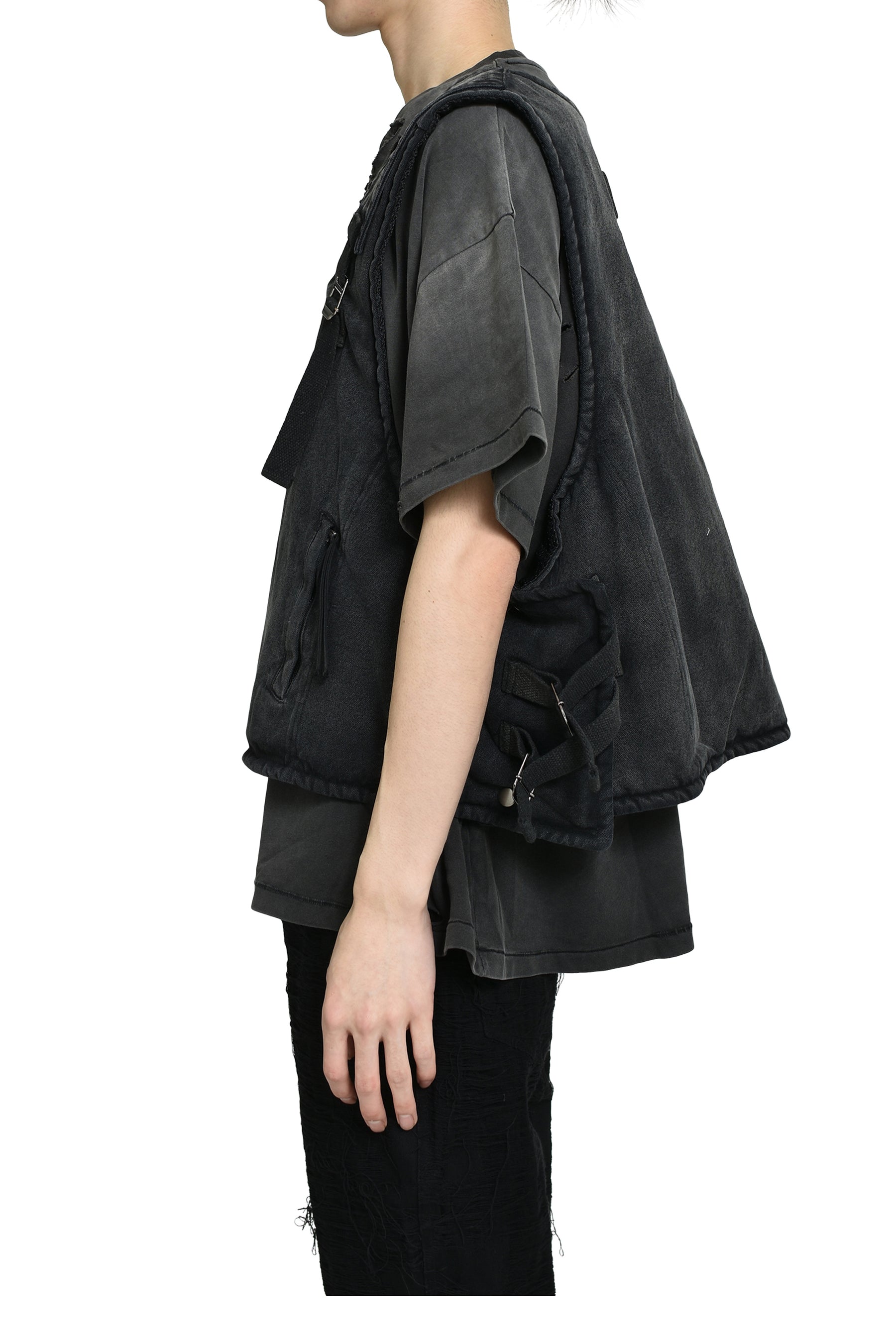 RIOT VEST / WASHED GREY