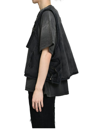 RIOT VEST / WASHED GREY