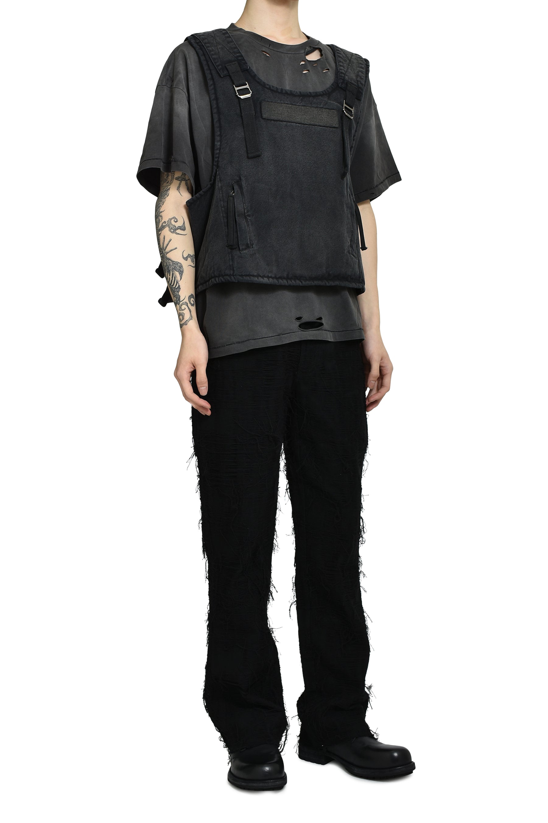 RIOT VEST / WASHED GREY