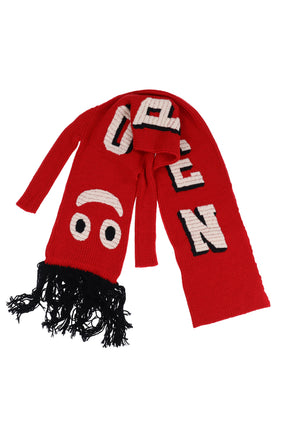 AIR DANCER KNIT DRESS/SCARF / RED