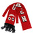 AIR DANCER KNIT DRESS/SCARF / RED