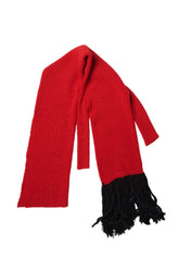 AIR DANCER KNIT DRESS/SCARF / RED