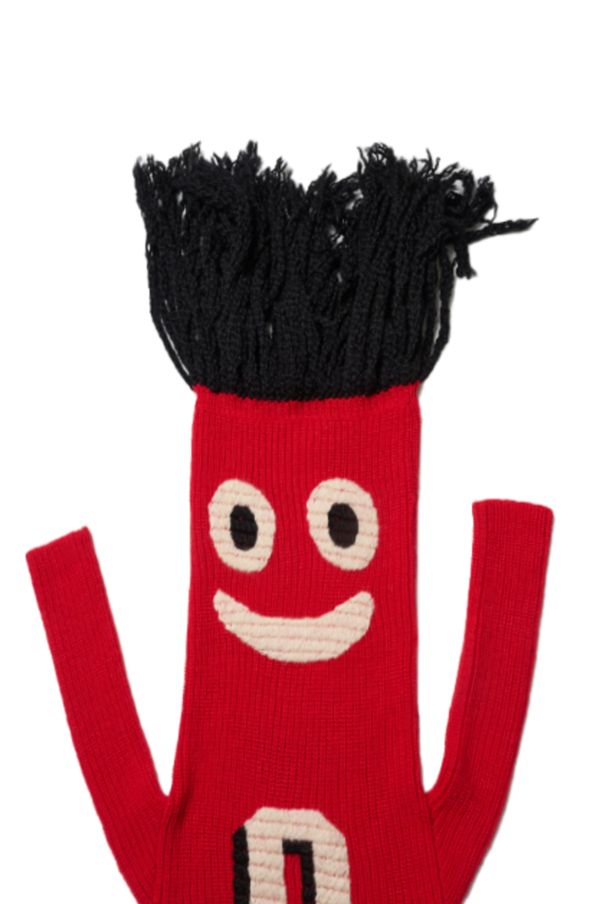 AIR DANCER KNIT DRESS/SCARF / RED