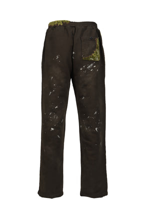 MOSS-GROWN EMBROIDERY SWEAT PANTS / BRW