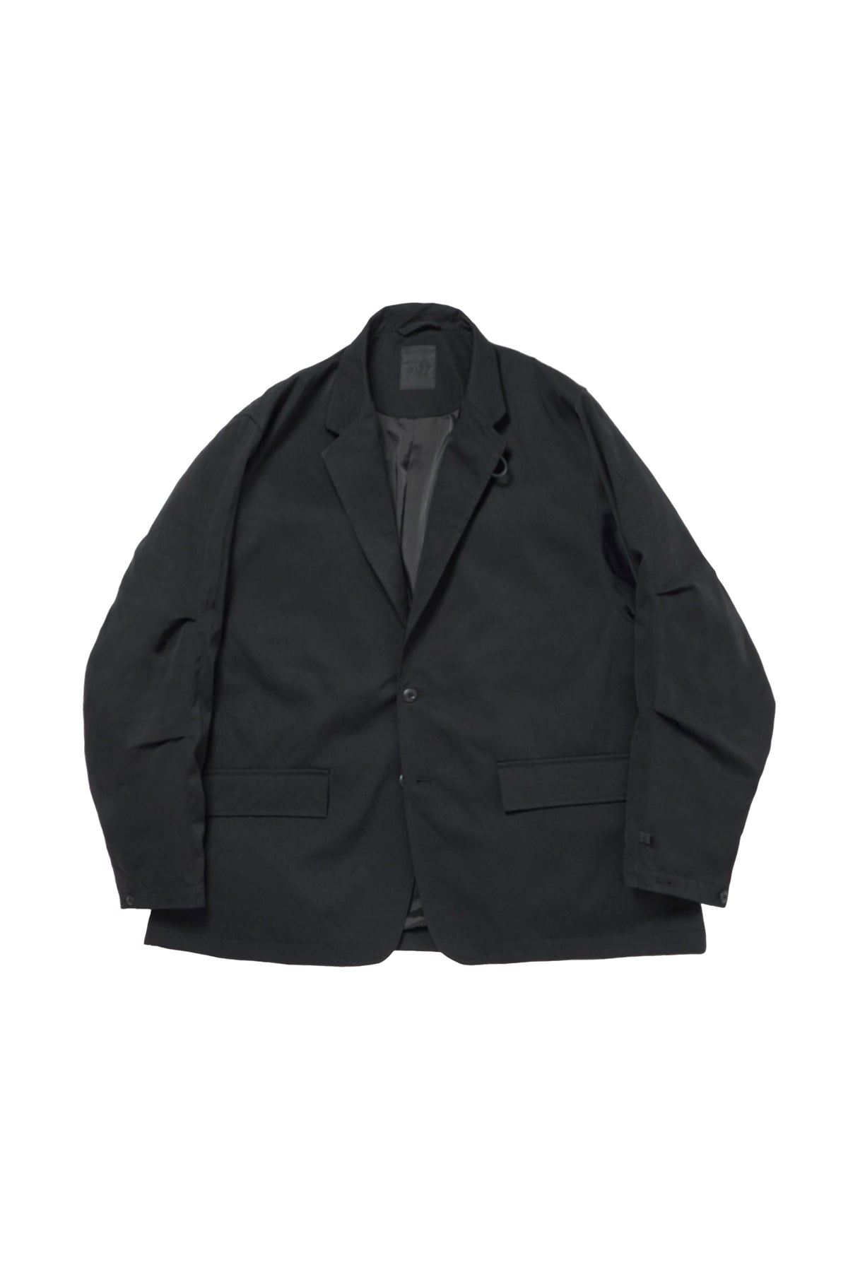 TECH LOOSE 2B JACKET TWILL / BLK