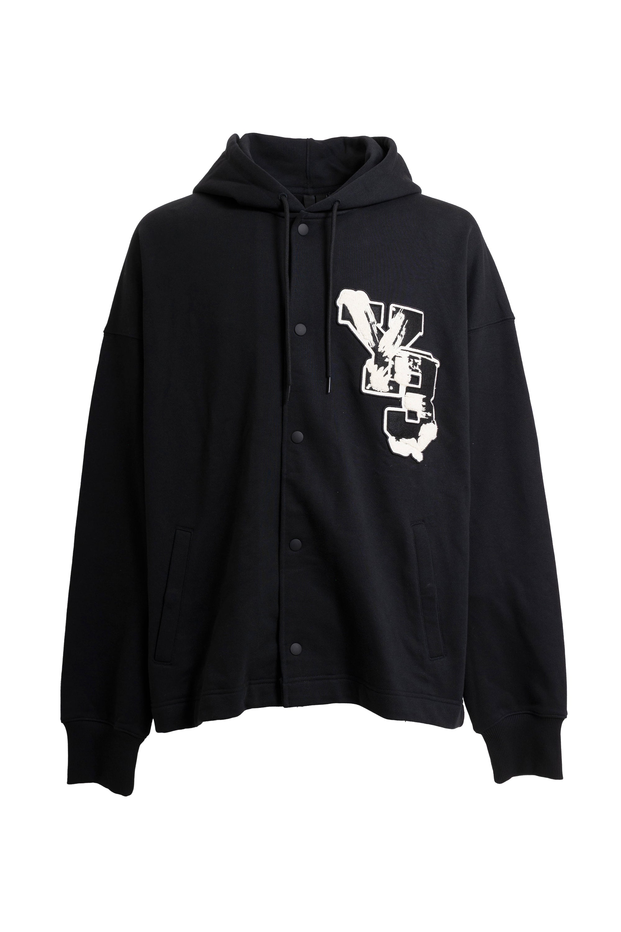 y-3 ft hoodie black/black/black