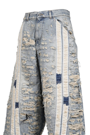 HEIRO PROTESTANT PANT / INDIGO