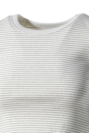 G CREW NECK TEE / STRIPE