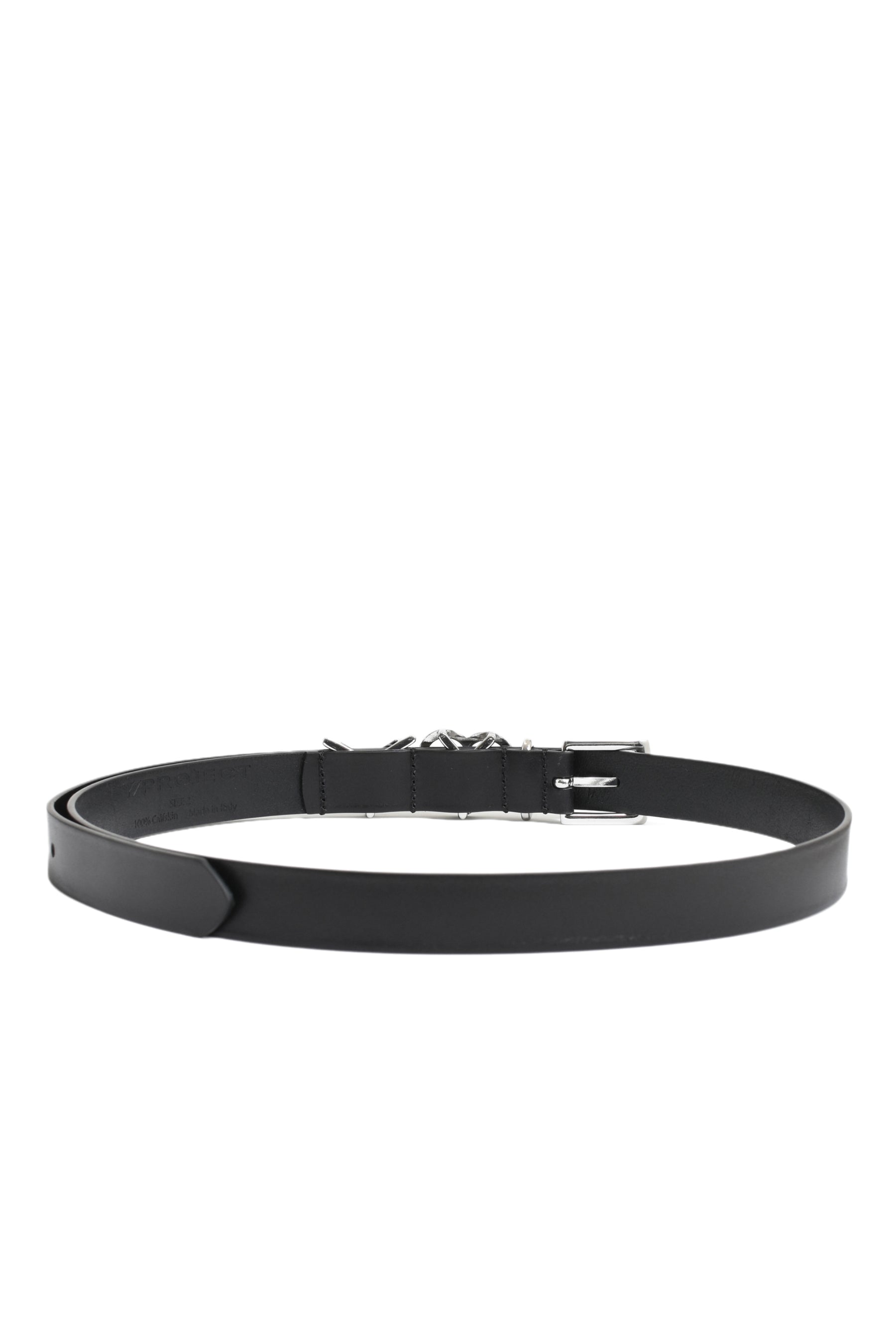 Y HEART BELT 25MM / BLK