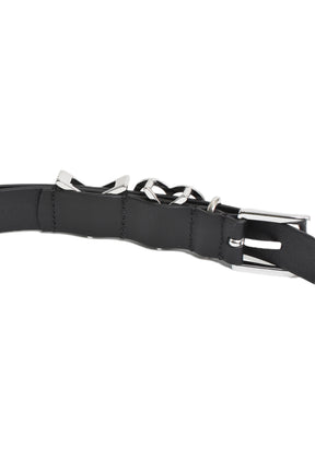 Y HEART BELT 25MM / BLK