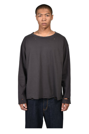 RUGGED EDGE LONG SLEEVE / FADED BLK