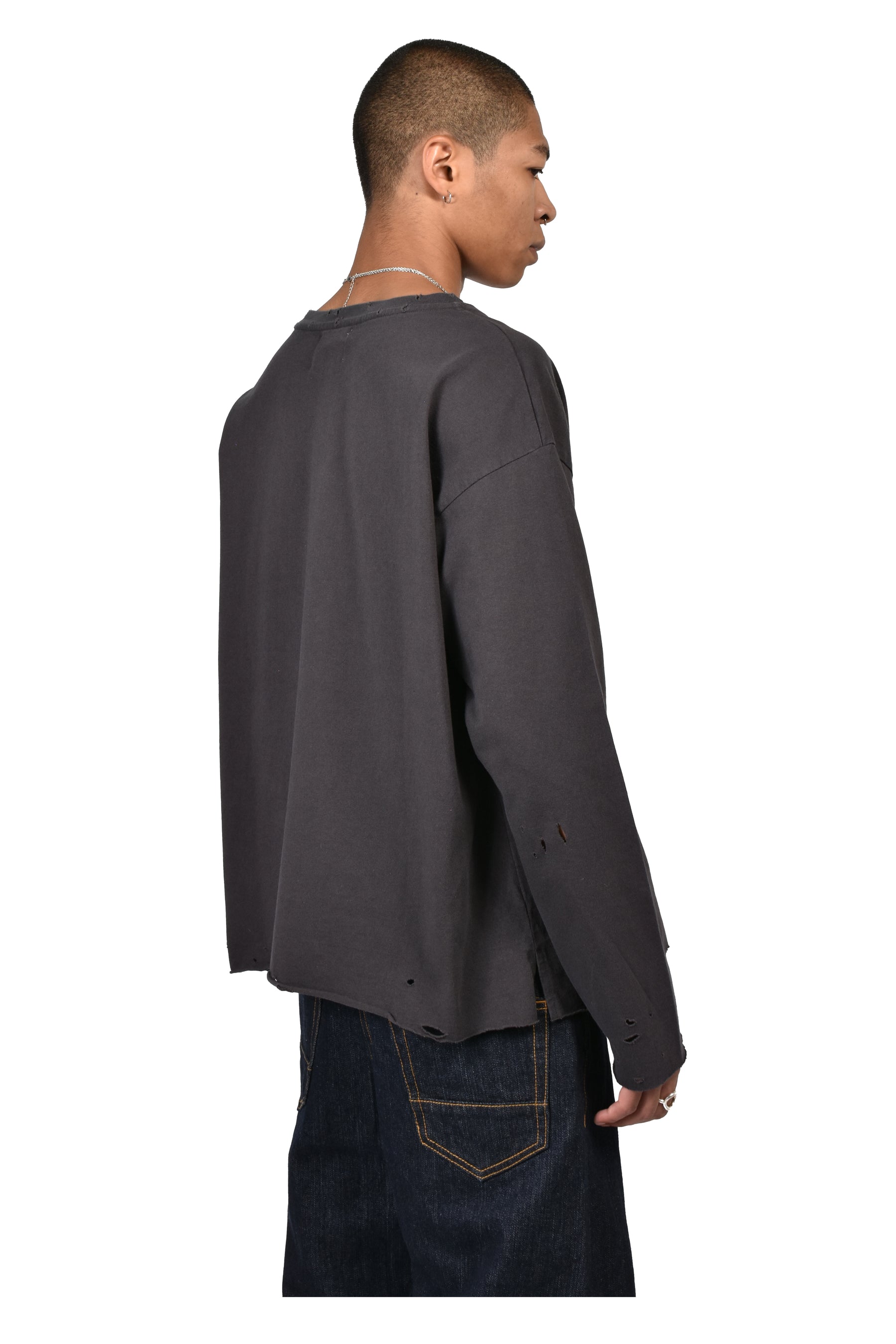 RUGGED EDGE LONG SLEEVE / FADED BLK