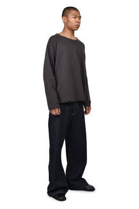 RUGGED EDGE LONG SLEEVE / FADED BLK