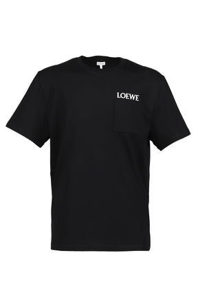 RELAXED FIT T-SHIRT / BLK