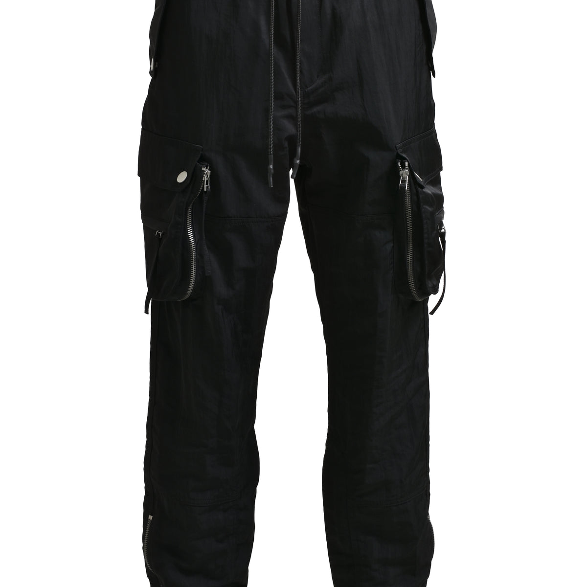BREATH ブレス SS25 NEWRICH CARGO PANTS / NYLON BLK - NUBIAN